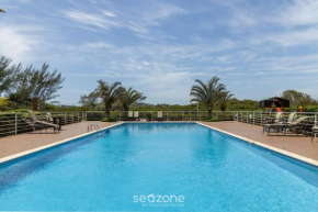 Apto pé na areia c/ piscina e churrasq. VIC0203